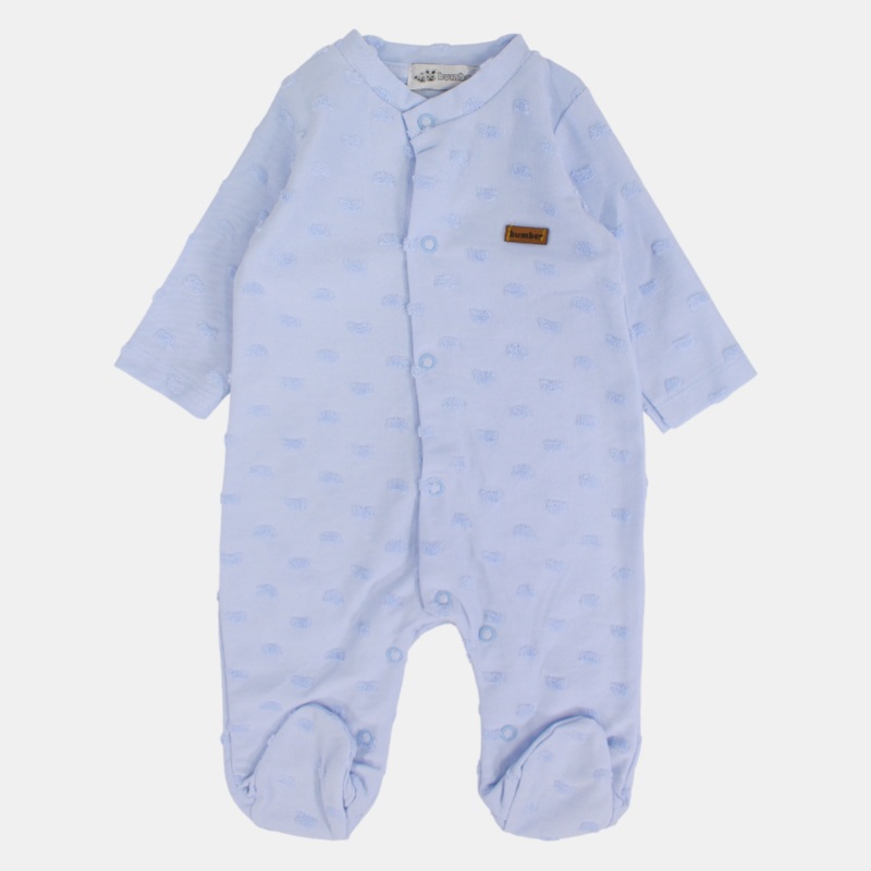 Unisex Pastel Long-Sleeved Baby Footie