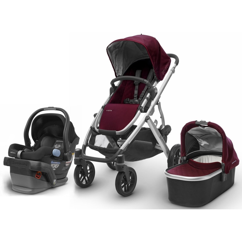 UPPAbaby 2017 VISTA & MESA Travel System – Dennison/Jake