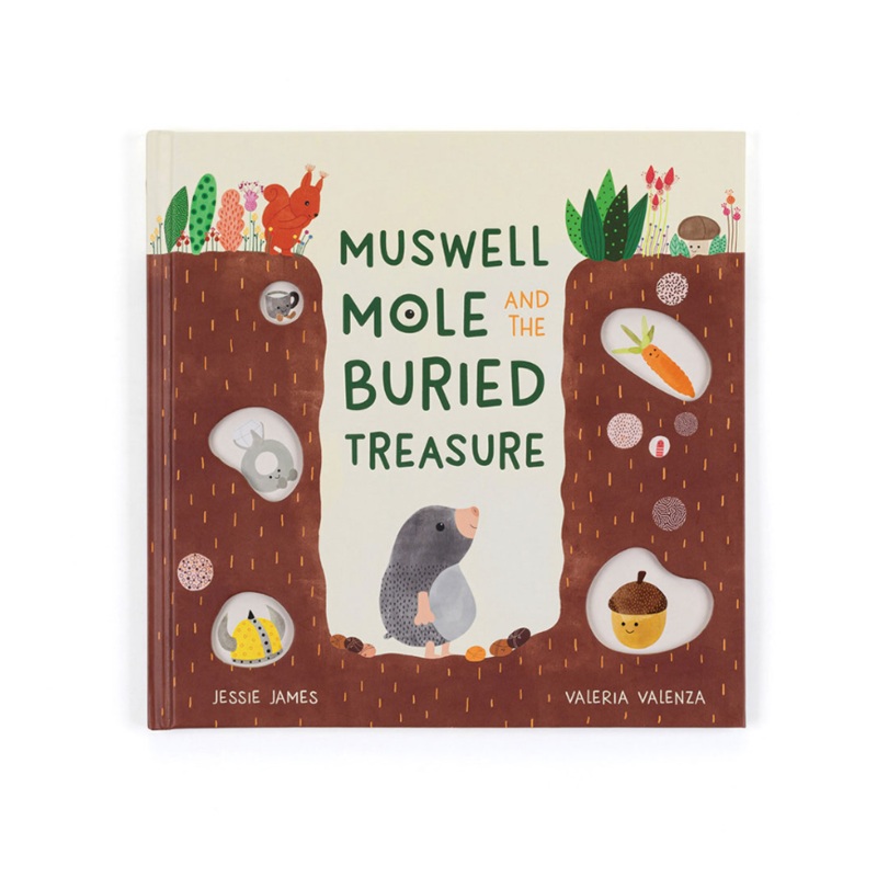 Jellycat Muswell Mole And The Buried Treasure