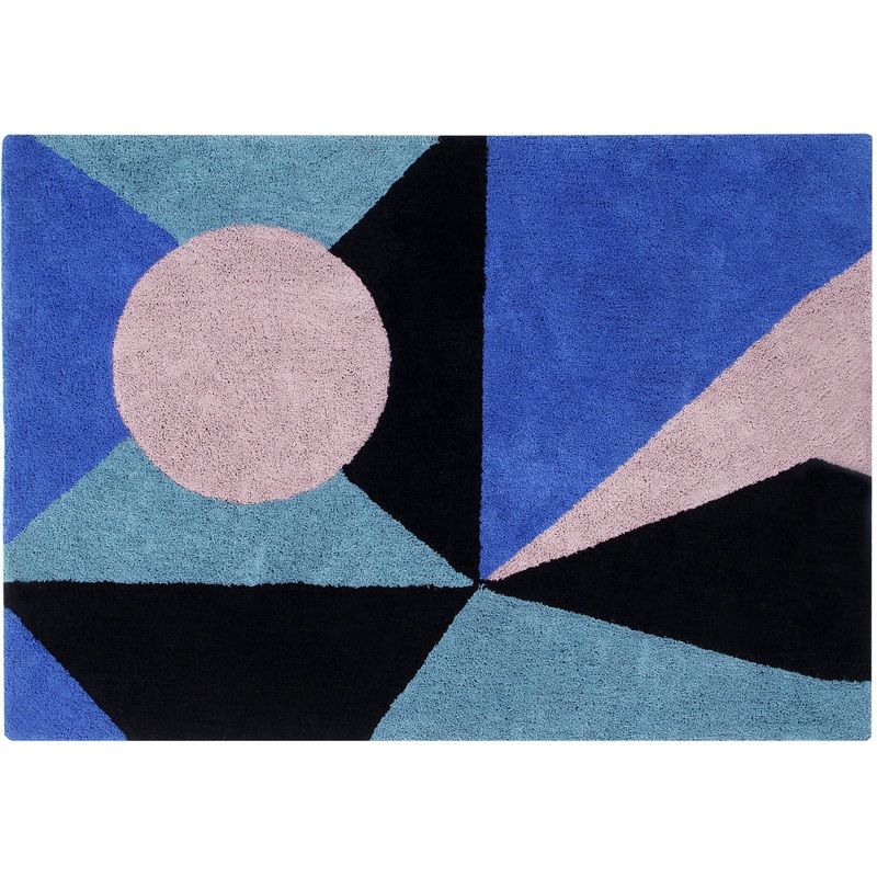 Lorena Canals Geometric Rug – Frame (4′ 7” x 6′ 7”)