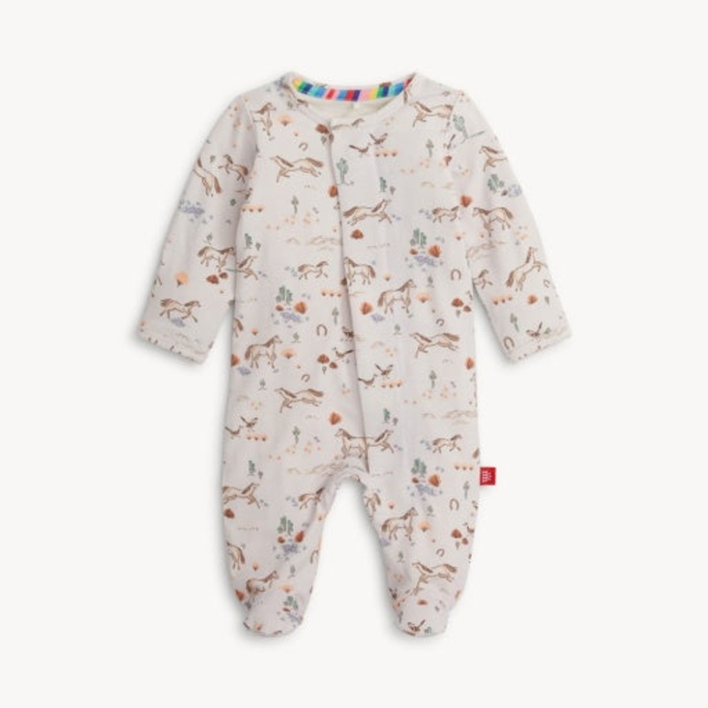 Magnetic Me Born To Run Right Fit Footie