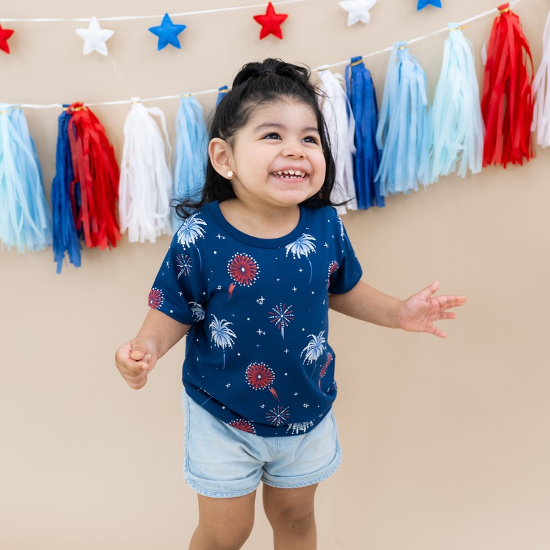 Toddler Basic Tee in Celebration