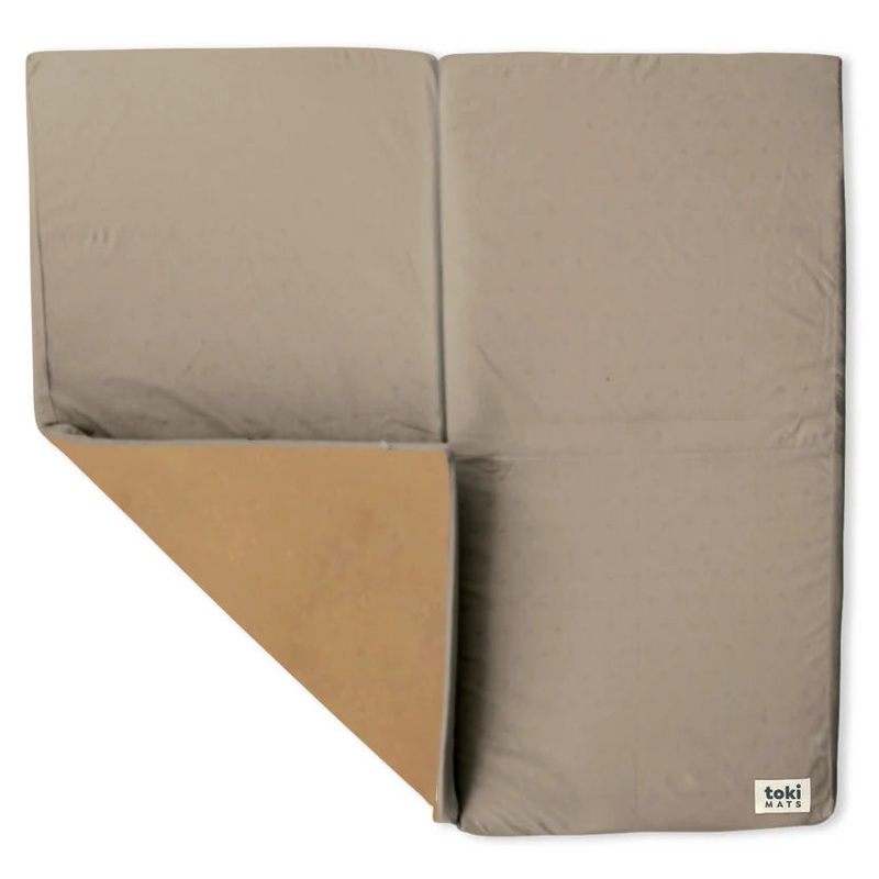 Toki Kids Epic Padded Play Mat 60″ x 84″, Cloud Sandcastle