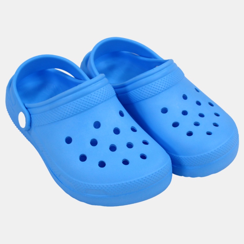 Unisex Kids Rubber Clogs  Baby Blue