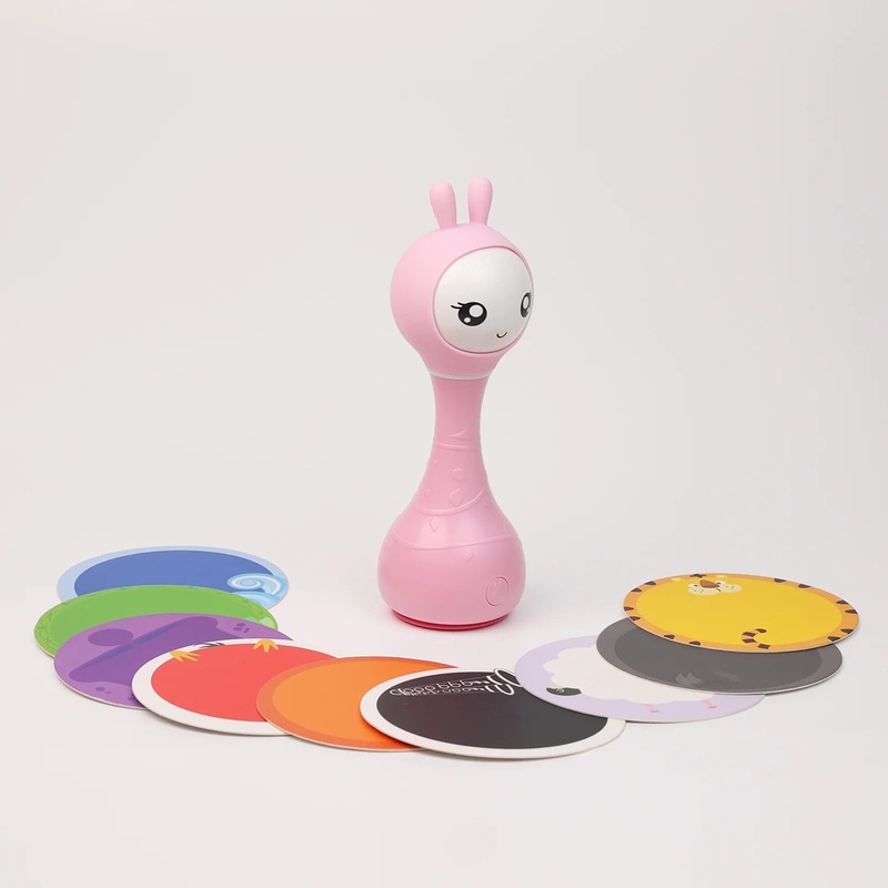 alilo Smarty Bunny Rattle – Pink