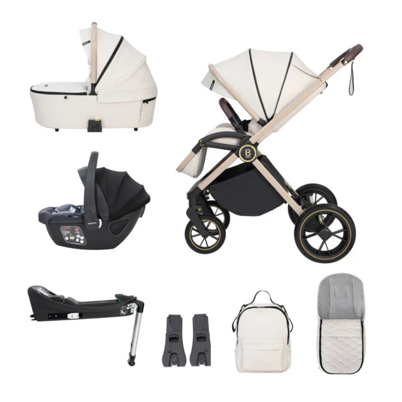 Babymore – Kai Travel System Coco with Base  Sandstone