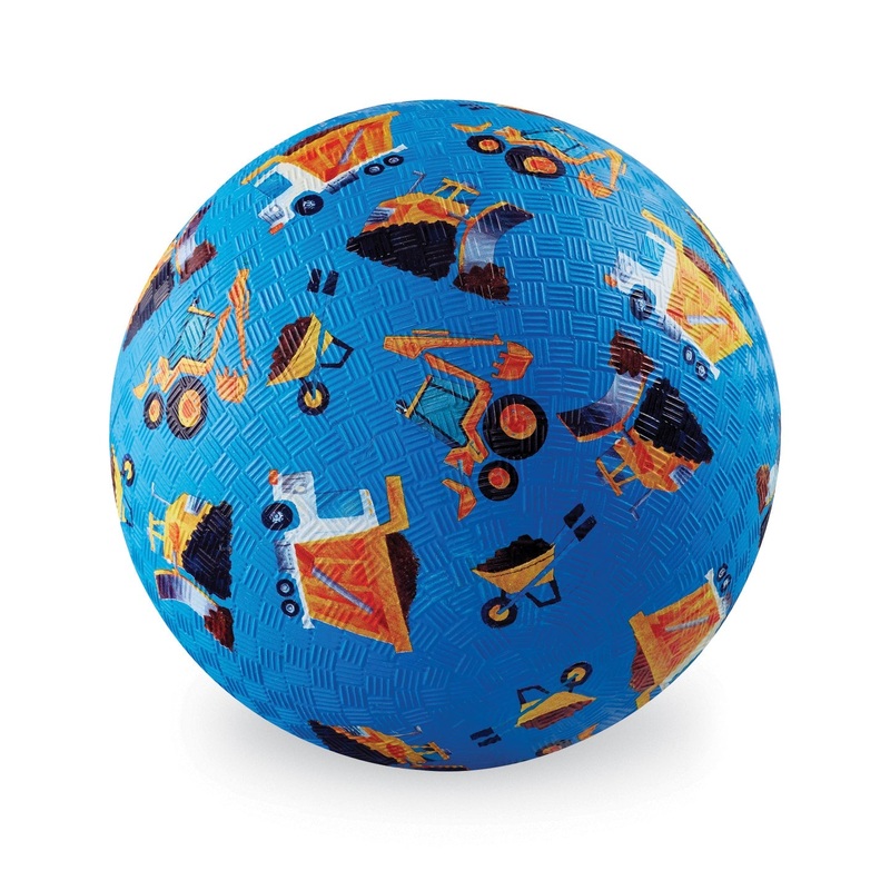 Crocodile Creek 7″ Playball – Blue Construction