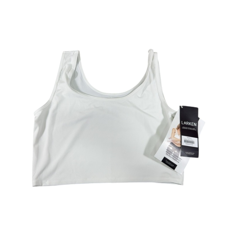 Larken The Larken X Nursing Bra, Large, White