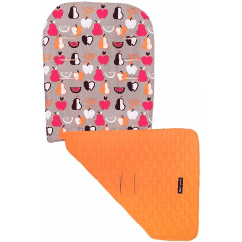 Maclaren Reversible Seat Liner Fruit Punch Champagne Flame