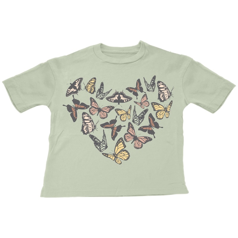 Mariposa Short Sleeve Super Tee – Matcha