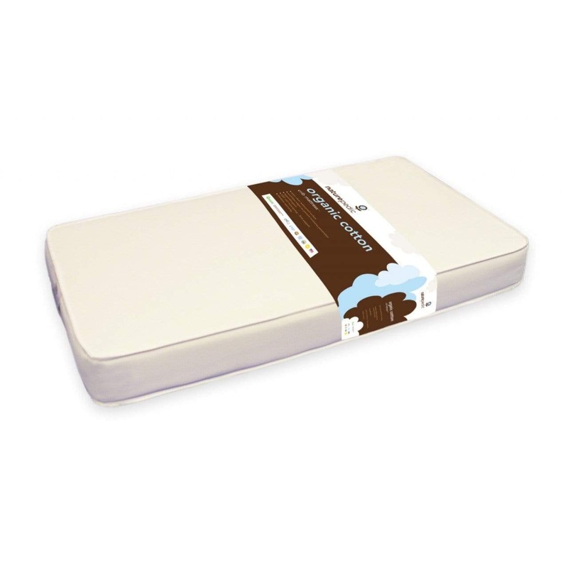 Naturepedic No Compromise Organic Classic 150 Seamless Crib Mattress 2 Stage