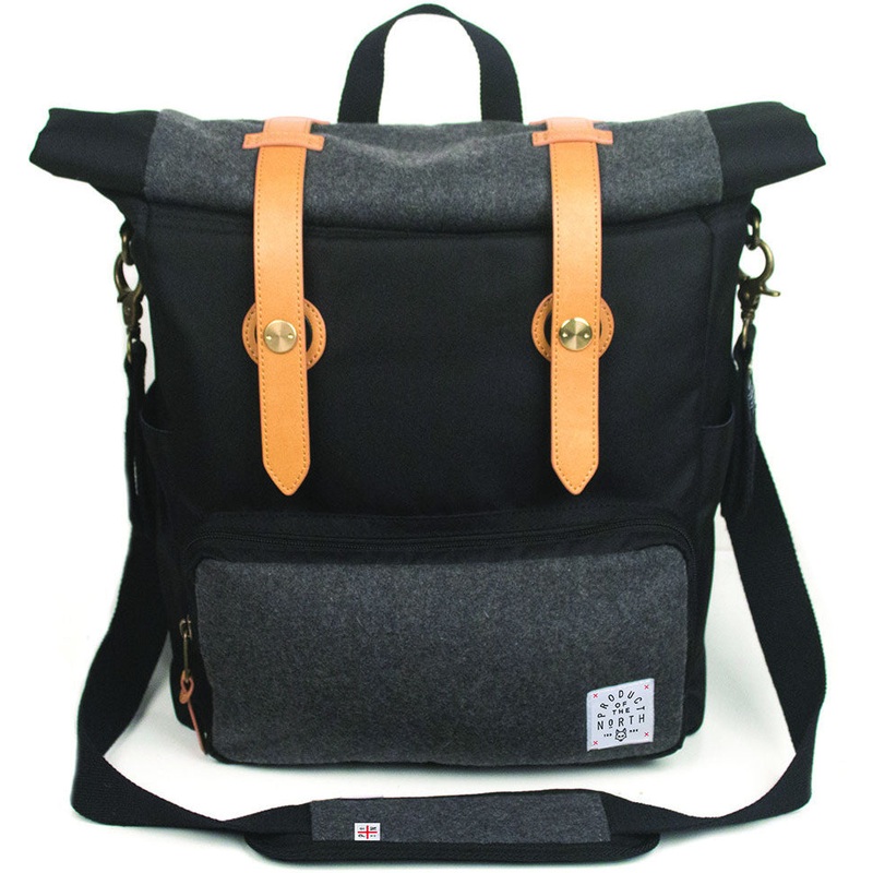 Product of the North Westin Convertible Backpack Diaper Bag/Tote Diaper Bag – Black