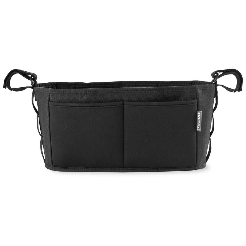 Skip Hop Grab & Go Ultra Stroller Organizer – Black