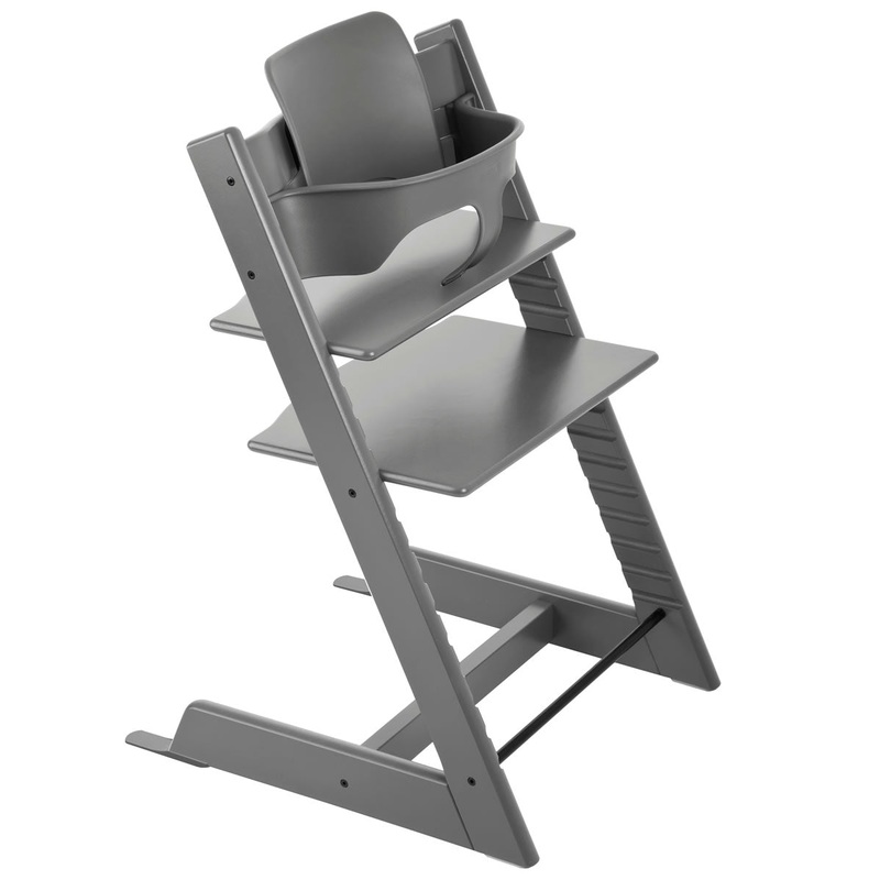 Stokke Tripp Trapp High Chair & Baby Set 2018 Storm Grey
