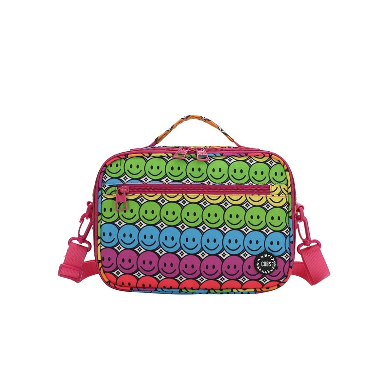 Cubs Rainbow Smiles Cross Body Lunch Bag