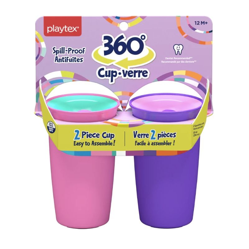Stage 2 360 Spoutless Cup – 2 Pack
