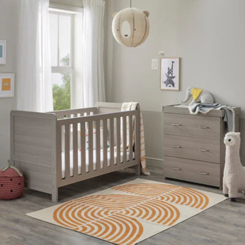 Babymore Caro 2 Piece Room Set – Grey Wash