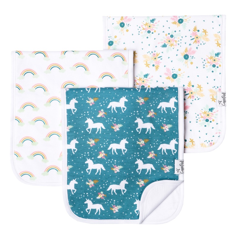 Copper Pearl Premium Burp Cloths | Whimsy
