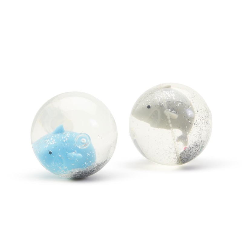 Cupcakes & Cartwheels LED Shark Bouncing Ball