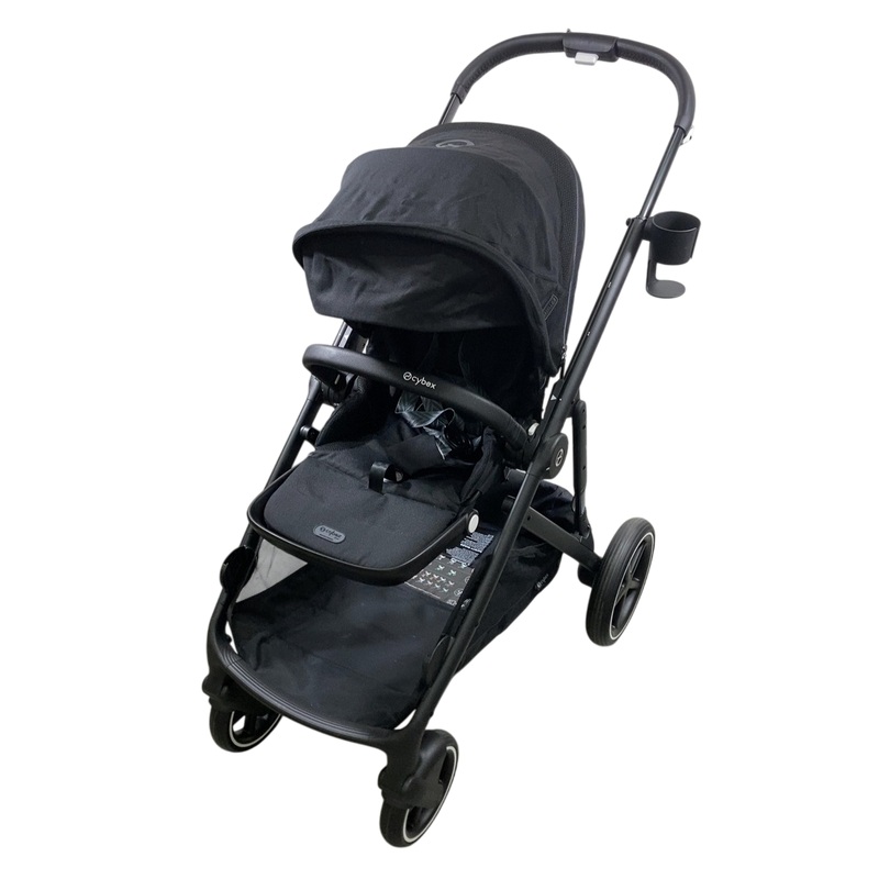 Cybex Gazelle S Modular Stroller, 2024, Black Frame, Moon Black