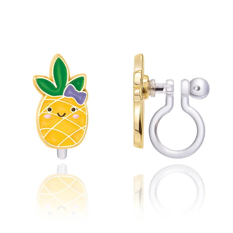Girl Nation Clip On Cutie Earrings- Lookin’ Pine