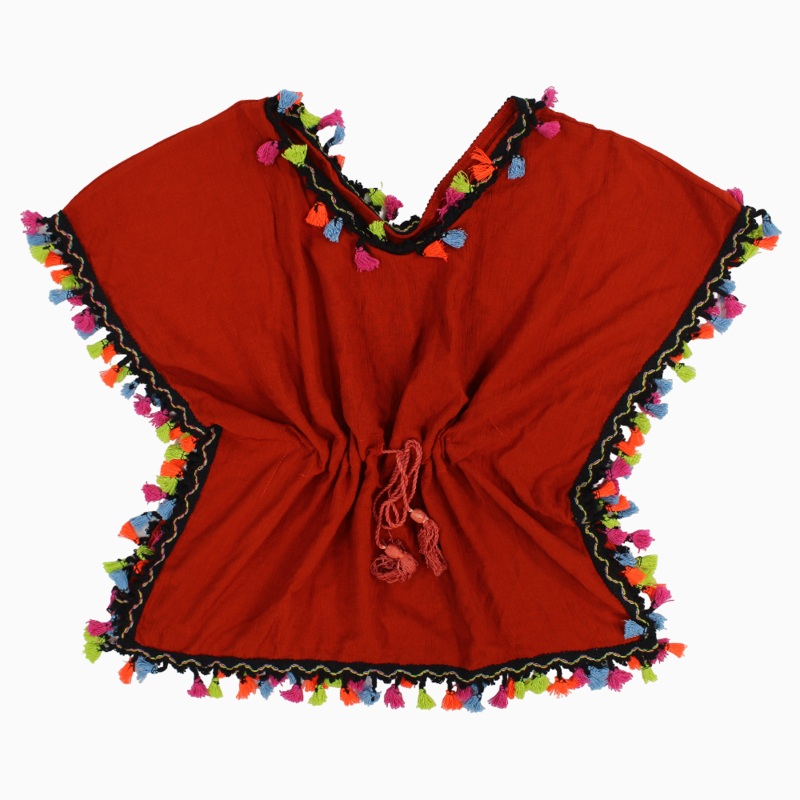 Girls Swimwear Cover-Up  Brick
