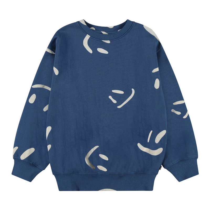 Monti Sweatshirt – Blue Smiles