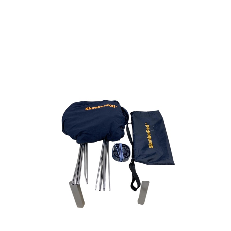 SlumberPod 2.0 Sleep Canopy with Fan, Navy With Stars