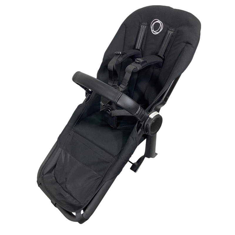 Bugaboo Donkey 5 Duo Extension Set, 2022, Black, Midnight Black, None, without Canopy
