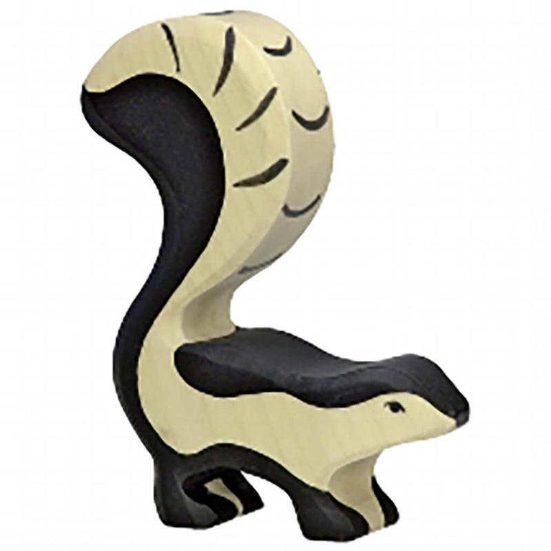 Holztiger Wooden Animal Skunk