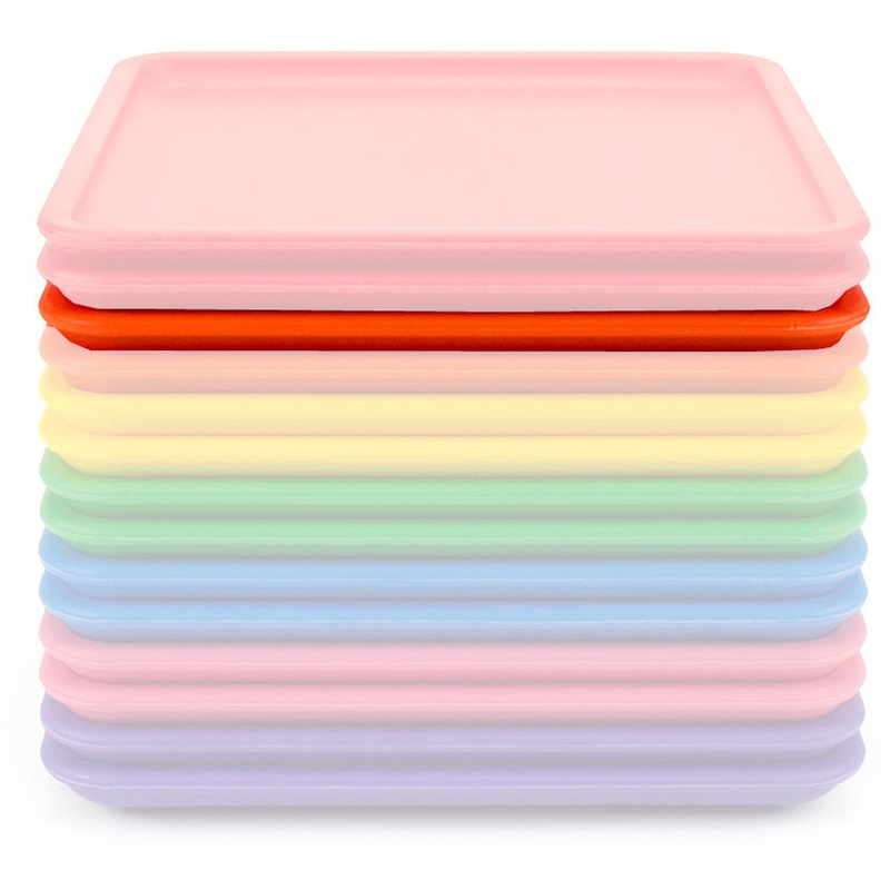 Lollaland Mealtime Plate – Happy Orange