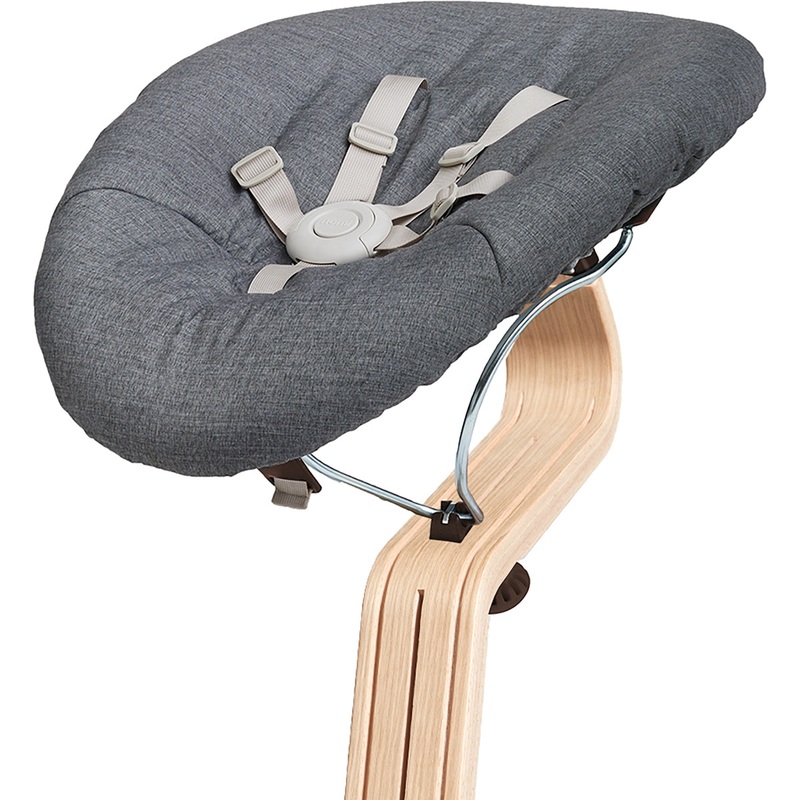 Nomi Baby Base 2.0 Bouncer – Coffee with Gray Cushion