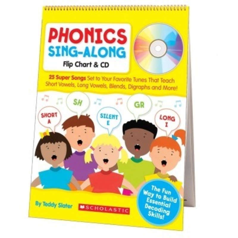 Phonics Sing-Along Flip Chart & CD
