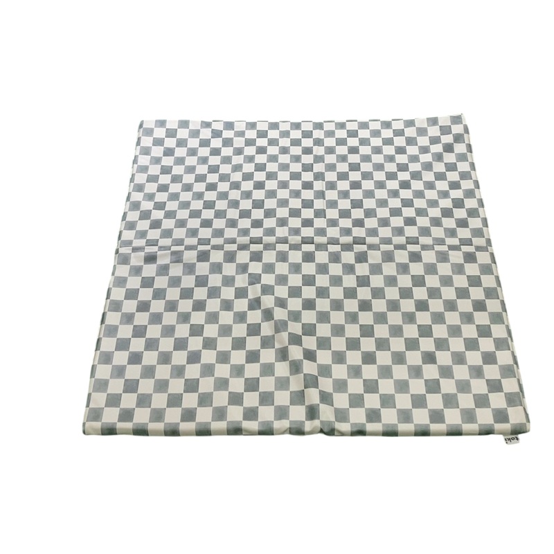 Toki Kids Vegan Leather Mat Standard, Checker Matcha