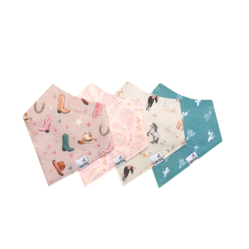Bandana Bib Set (4 Pack) – Cheyenne