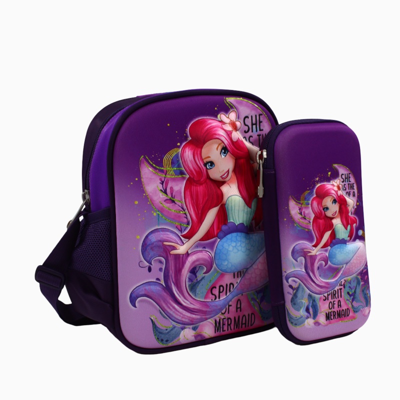 Mermaid School Set (Lunch Bag + Pencil Case)