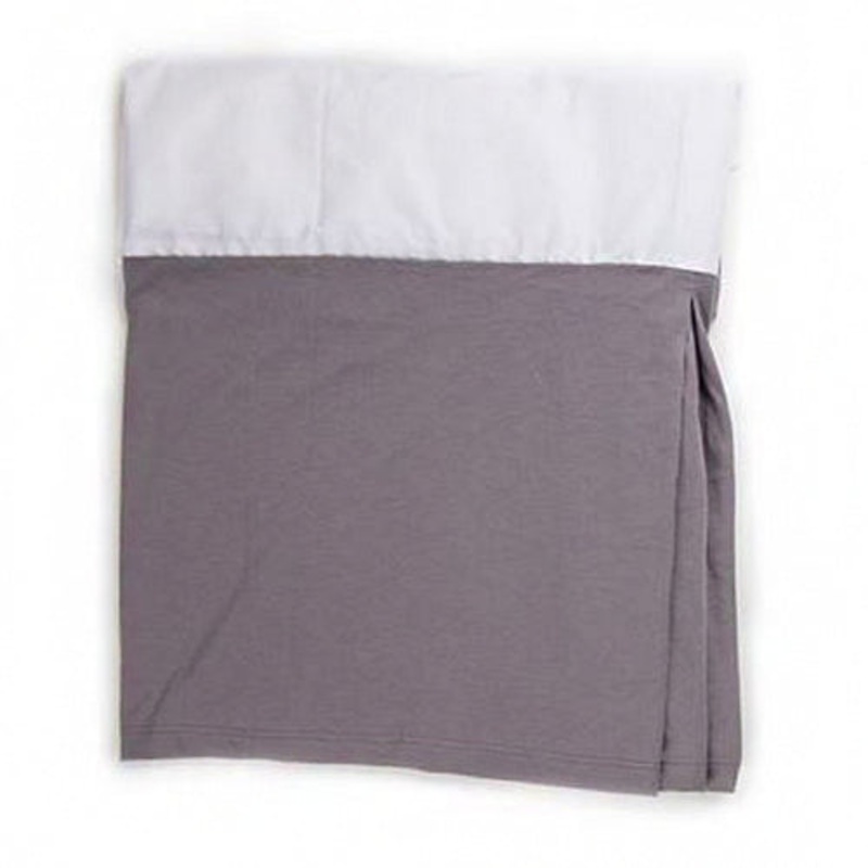 Oeuf Crib Skirt – Charcoal