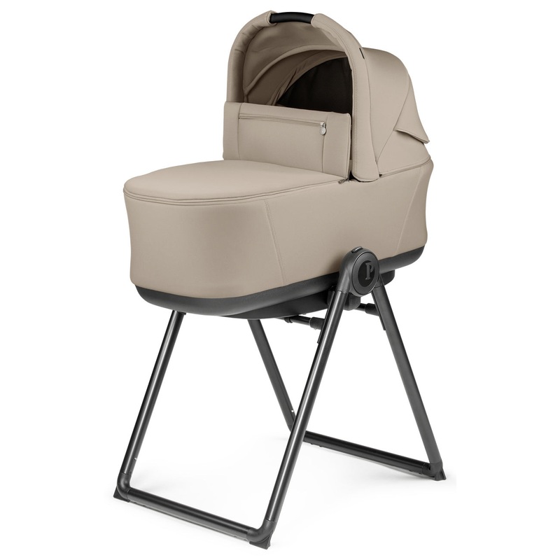 Peg Perego Pop Up Bassinet with Stand for City Loop (One Box) – Vanilla Blend