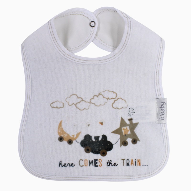 Unisex Bib – Fun Train Print