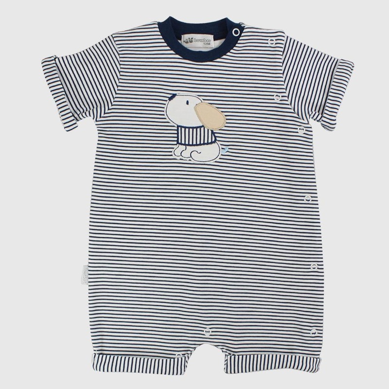 Cold Puppy Short-Sleeved Romper