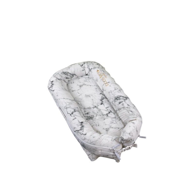 DockATot Deluxe+ Dock, Carrara Marble