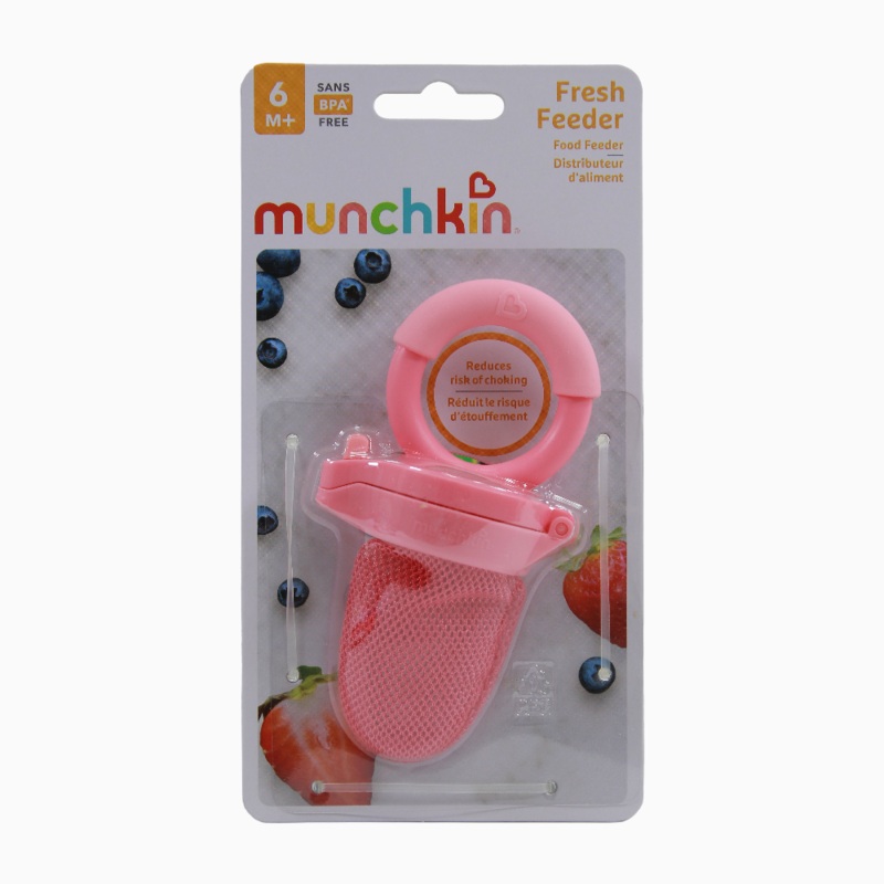 Munchkin Fresh Food Feeder  Pink  6 Months+