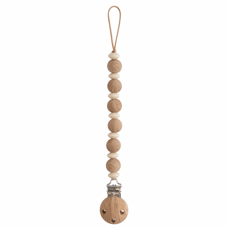 Mushie Silicone Pacifier Clip Luna