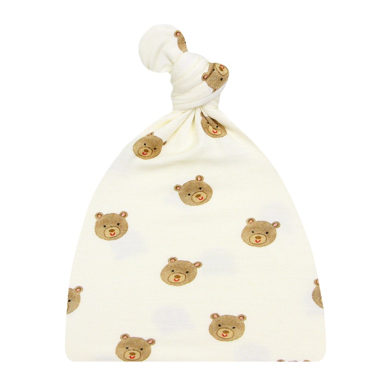 Pre-Order – Teddy Top Knot Hat