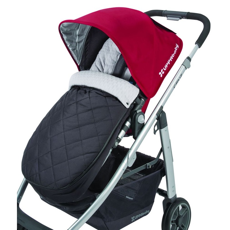 UPPAbaby Open Box Cozy Ganoosh Footmuff – Jake (Black)