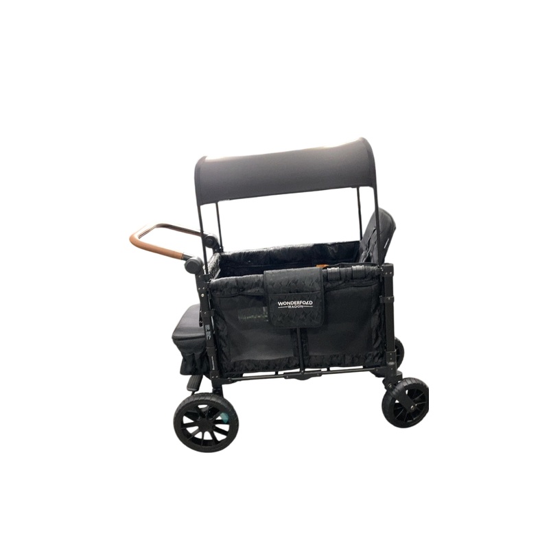 Wonderfold W2 Luxe Multifunctional Double Stroller Wagon, 2021, Black Camo