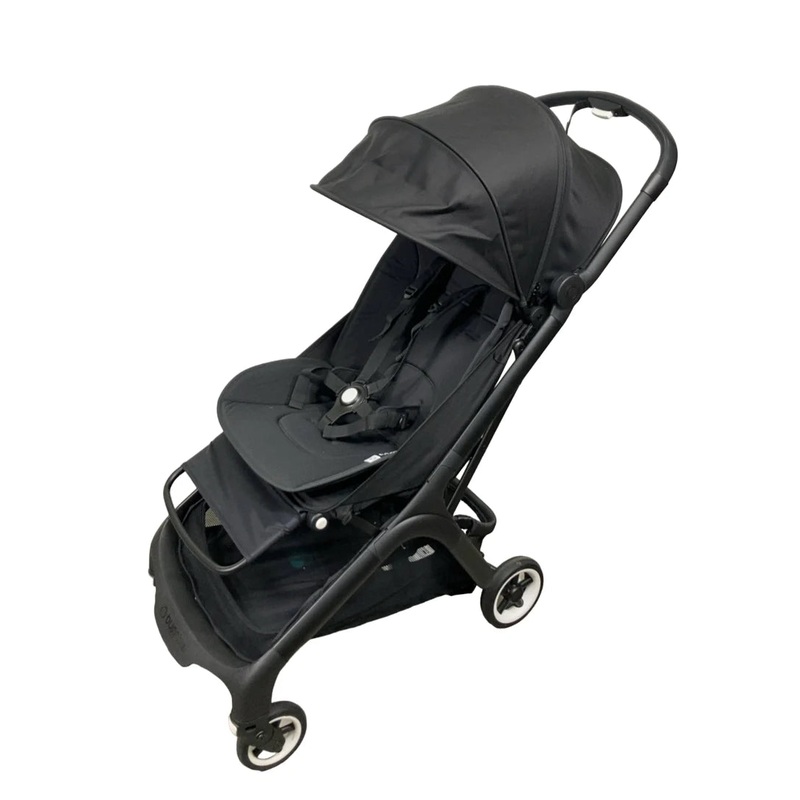 Bugaboo Butterfly Stroller, 2021, Black, Midnight Black, Midnight Black