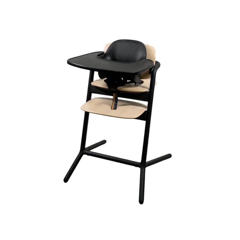 Cybex LEMO 3 in 1 High Chair and Tower Bundle, Sand/Black