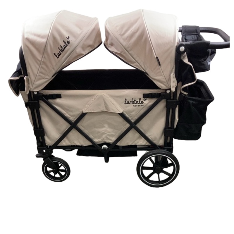 Larktale Caravan V3 Extra Capacity Stroller Wagon, 2024, Newport Taupe