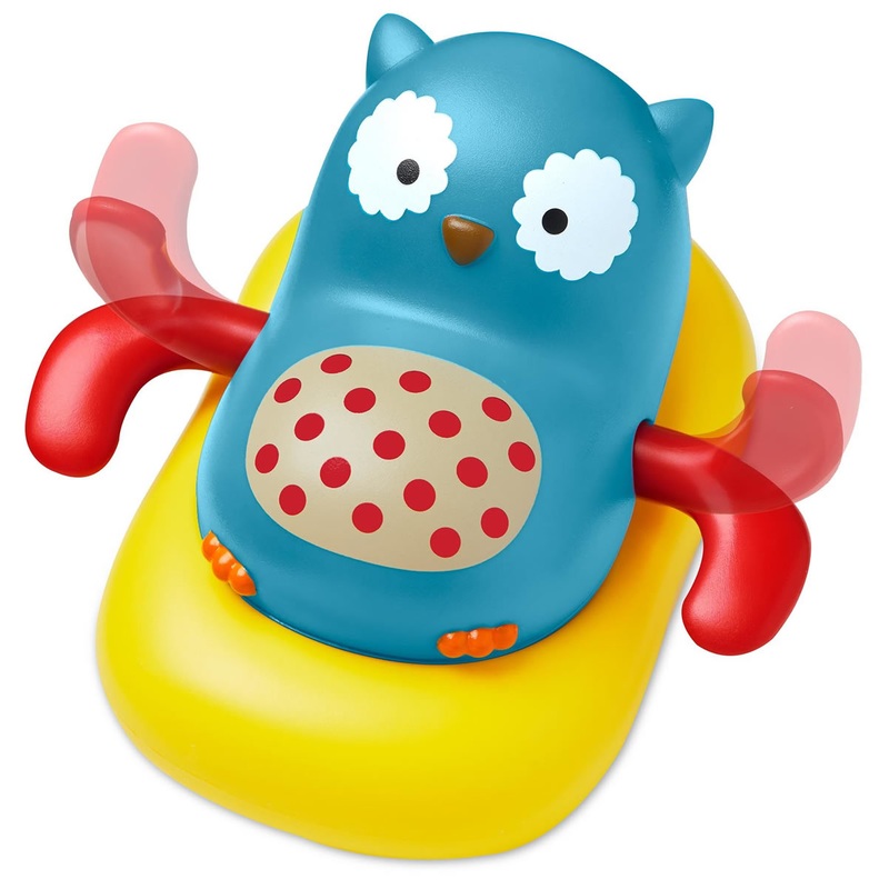Skip Hop Zoo Paddle & Go Owl Bath Toy